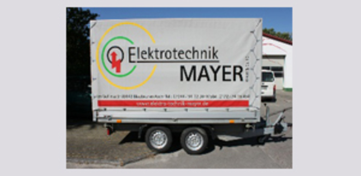 Anhänger-Verleih bei Elektrotechnik Mayer GmbH & Co. KG in Blaubeuren-Asch